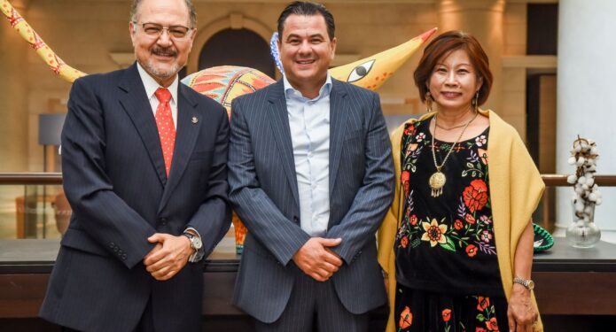 Alban Maliqi was part of the reception of the Embassy of the United Mexican States for Independence Day